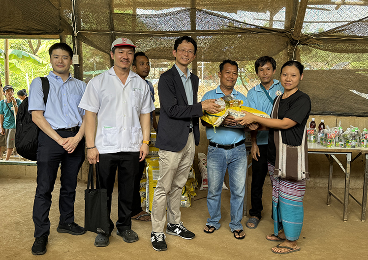 Mae laキャンプの病院支援